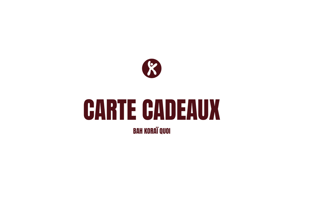 Carte Cadeau Koraï